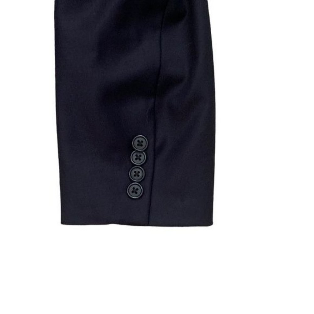 Hickey Freeman Milburn II Navy Blue Blazer 100% Worsted Wool Size‎ 42L - Picture 5 of 11
